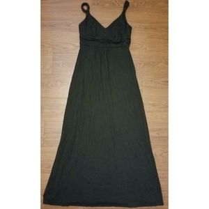 Ann Taylor Loft Long Black Womens Dress Size 0 EUC